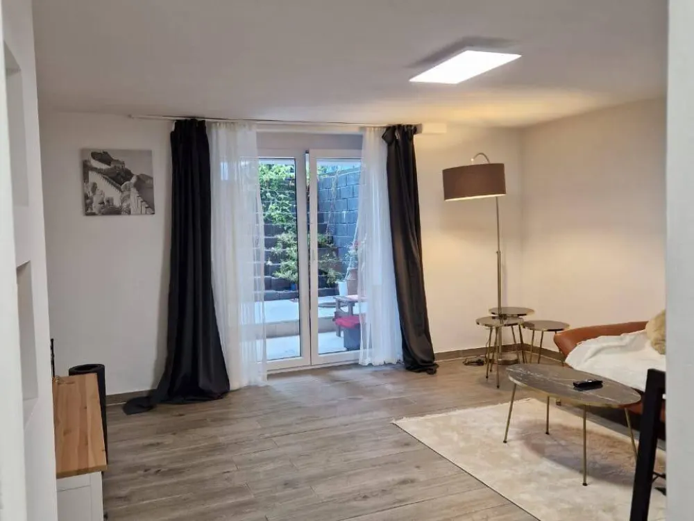 62 m² | Fully Furnished 2-Room Basement Apartment with Terrace | From 01.10.2026