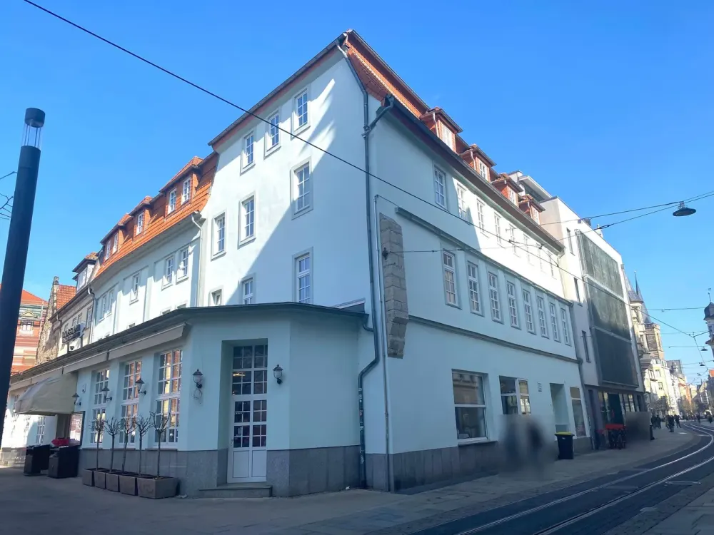 Renovated 3-Room Apartment in Central Old Town Location Erfurt