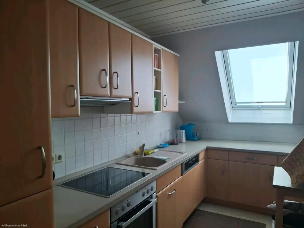 4-room apartment with balcony facing west