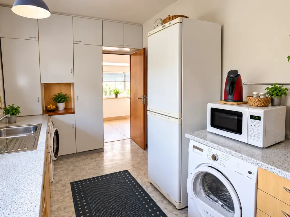 Spacious living in a quiet location, modernized 3.5-room apartment of 108 m², balcony, garage