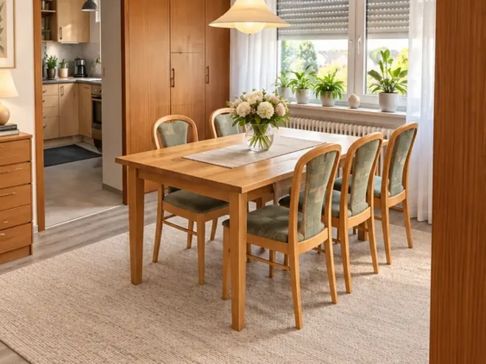 Spacious living in a quiet location, modernized 3.5-room apartment of 108 m², balcony, garage
