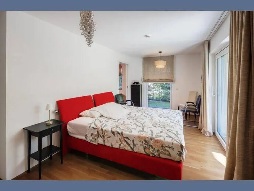 Furnished: Garden Apartment in Modern Residential Complex in Trudering