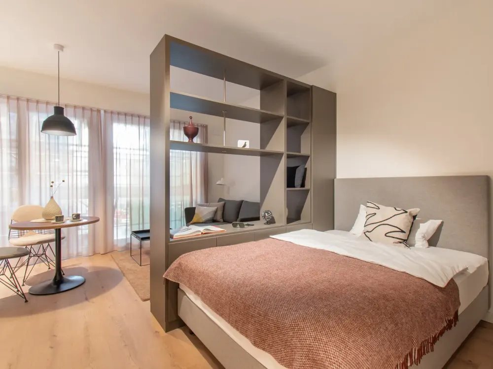 Stylish Studio Apartment with Balcony in HafenCity - Wentzel Dr.