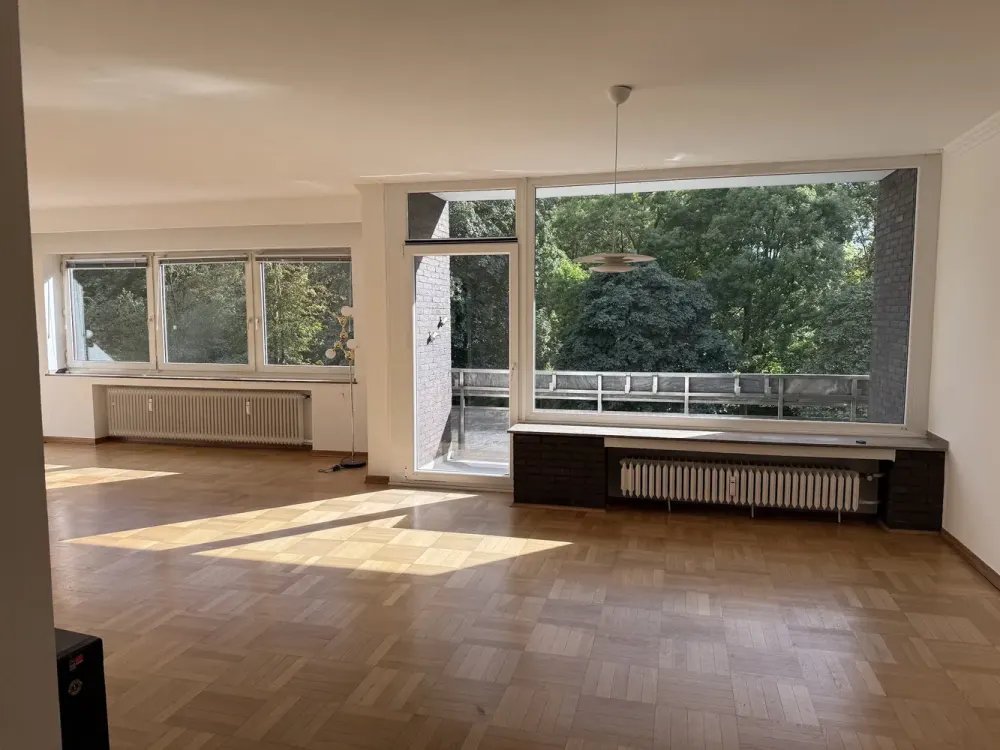 العيش الفسيح: شقة مشرقة من 3 غرف (116 م²) مع شرفتين مباشرة عند Stadtgarten