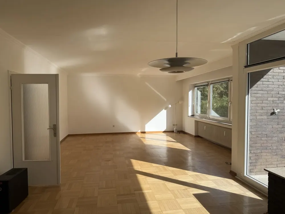 العيش الفسيح: شقة مشرقة من 3 غرف (116 م²) مع شرفتين مباشرة عند Stadtgarten