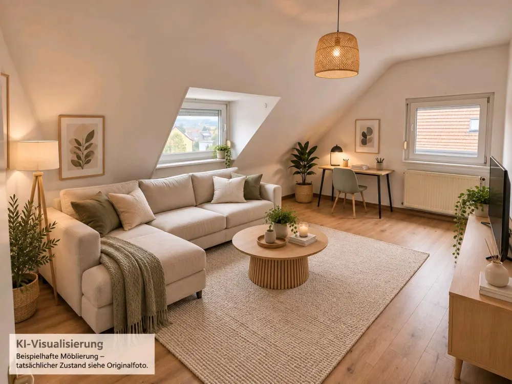 2-Room Attic Apartment | approx. 72m2 | Saarbrücken - Rodenhof