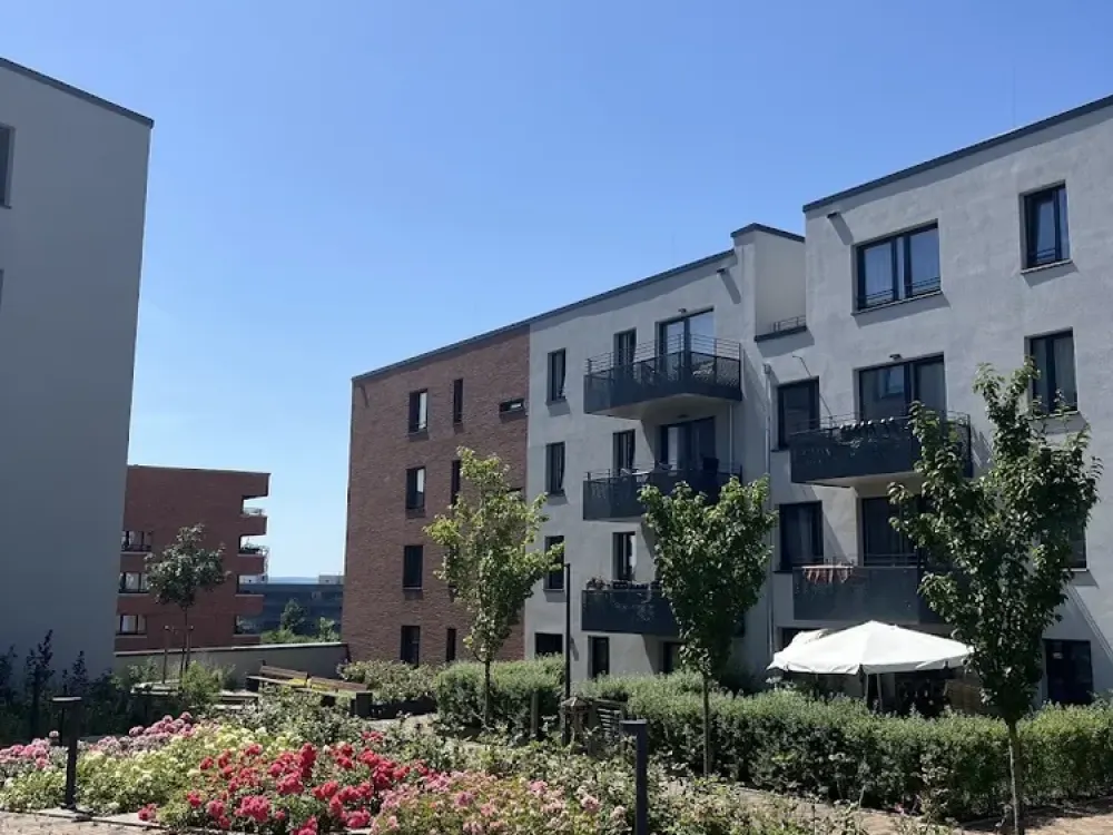 First occupancy of a 3-room apartment in the new, vibrant district of Kronsrode