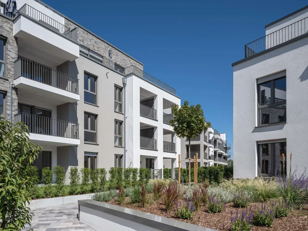 Last 2-room penthouse with spacious roof terrace with wide view - first occupancy