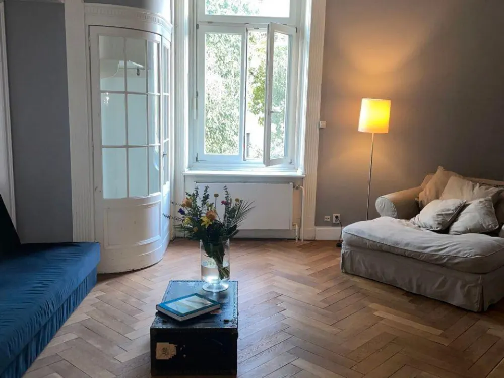 Stylishly Furnished Apartment with Alster View in Historic Gründerzeit