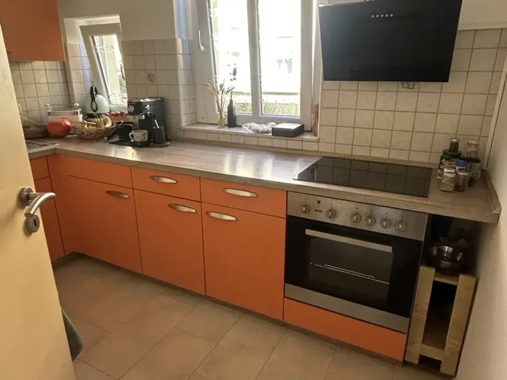 Well-maintained 2-room apartment in Dresden-Mickten with balcony overlooking the garden