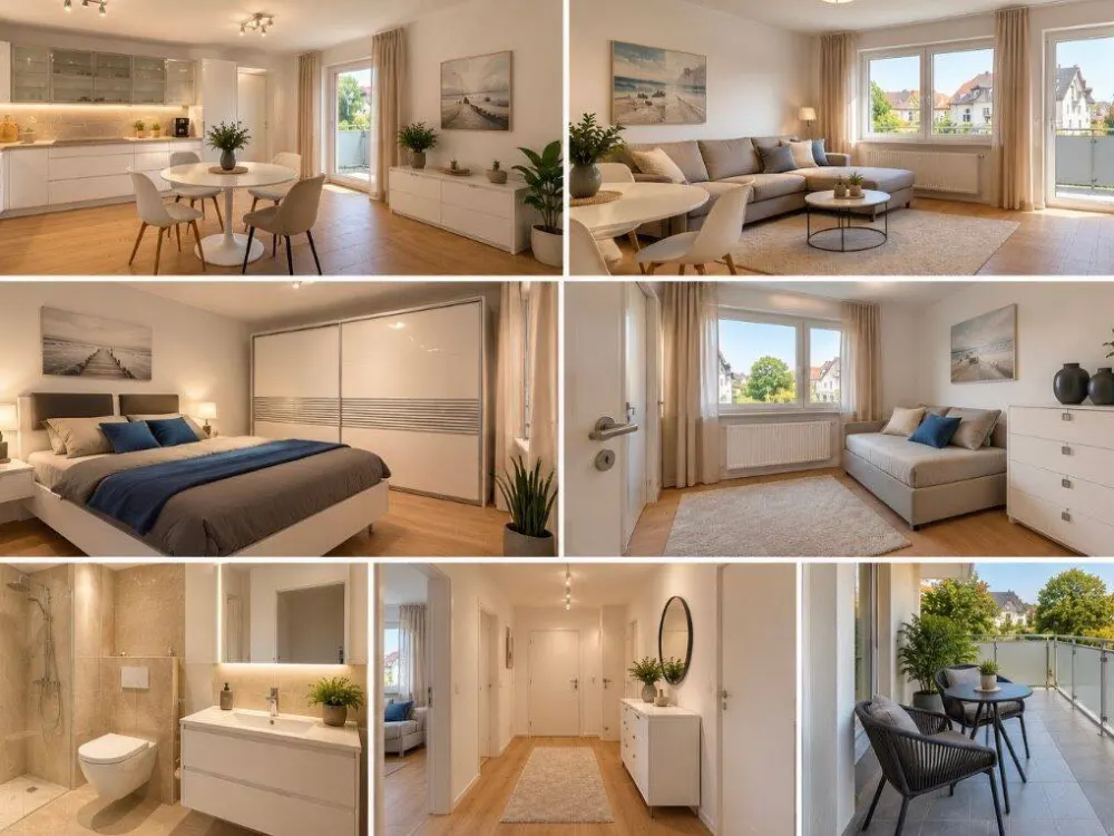 Top Furnished 3-Room Apartment | Fully Renovated | 2 Bedrooms | Balcony | Central Location