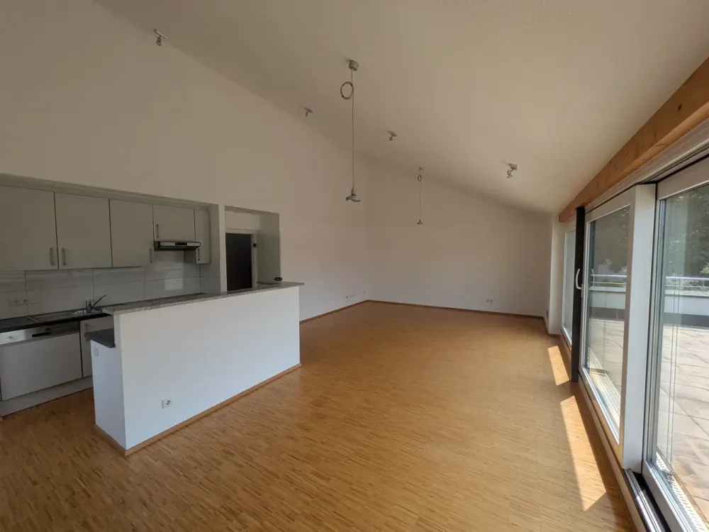 Modern 3-Room Apartment with Large South-Facing Terrace and Built-in Kitchen