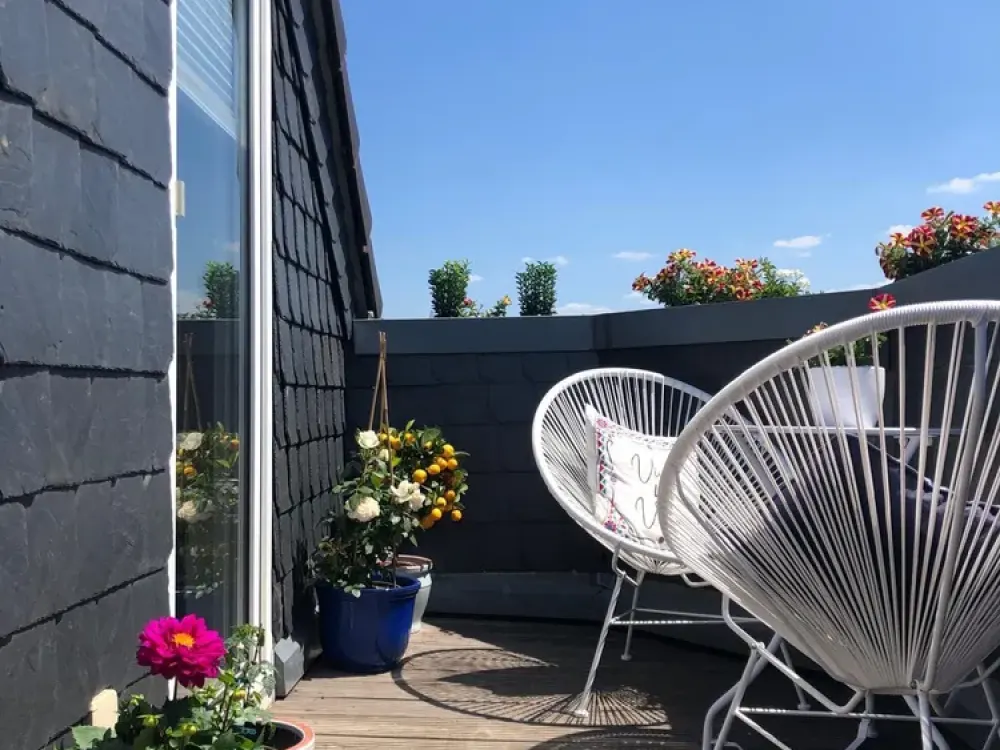 Ihr "Juvel" in Flingern, ca. 64 qm, 3 Zi. Dachgeschoss Wg. mit Balkon
