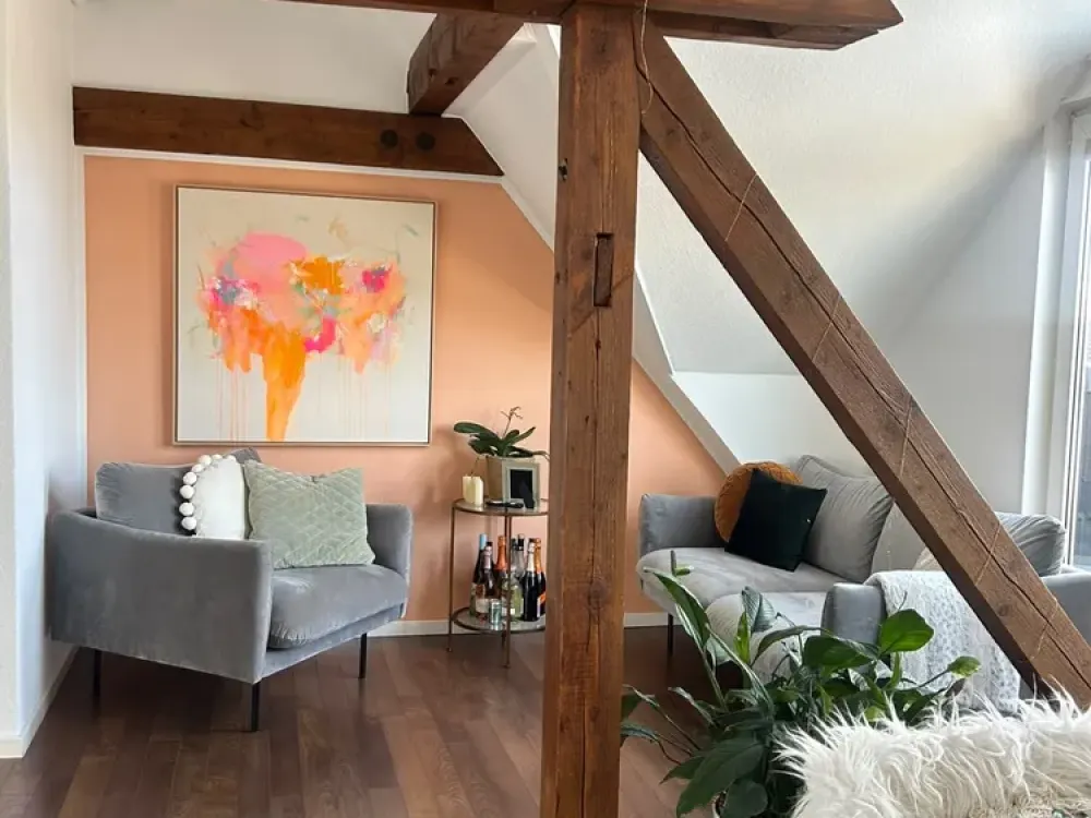 Ihr "Juvel" in Flingern, ca. 64 qm, 3 Zi. Dachgeschoss Wg. mit Balkon