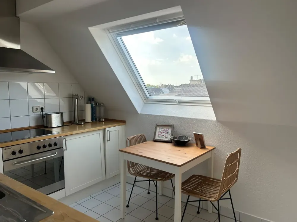 Ihr "Juvel" in Flingern, ca. 64 qm, 3 Zi. Dachgeschoss Wg. mit Balkon