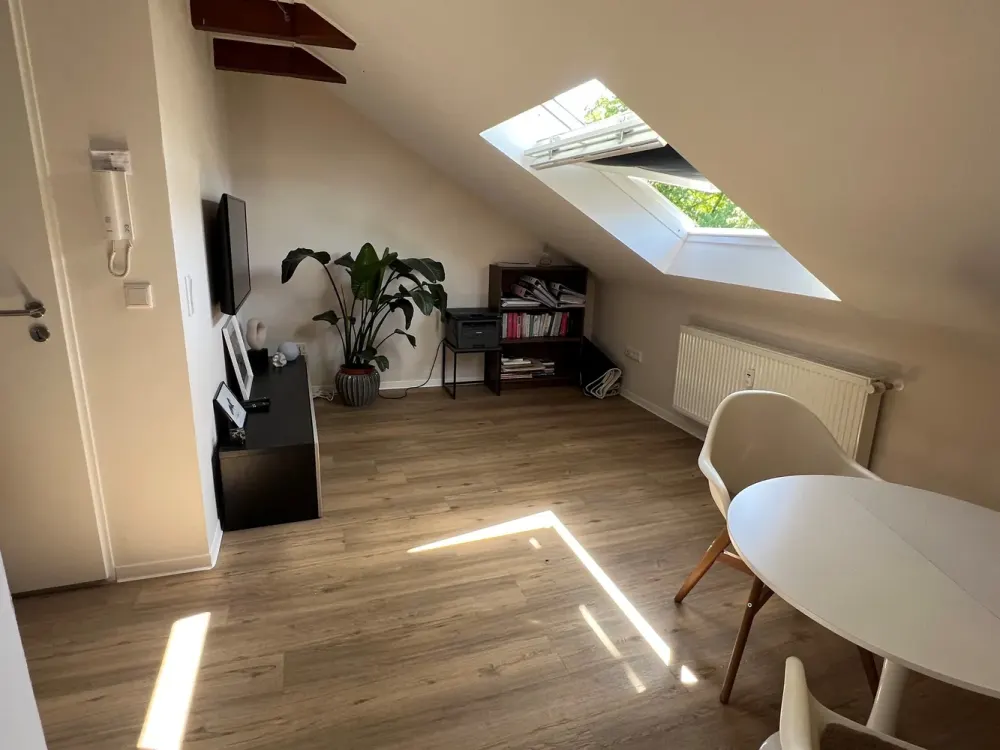 Renovated 2-room apartment with kitchen and bathroom in Schauenburg Hoof for rent