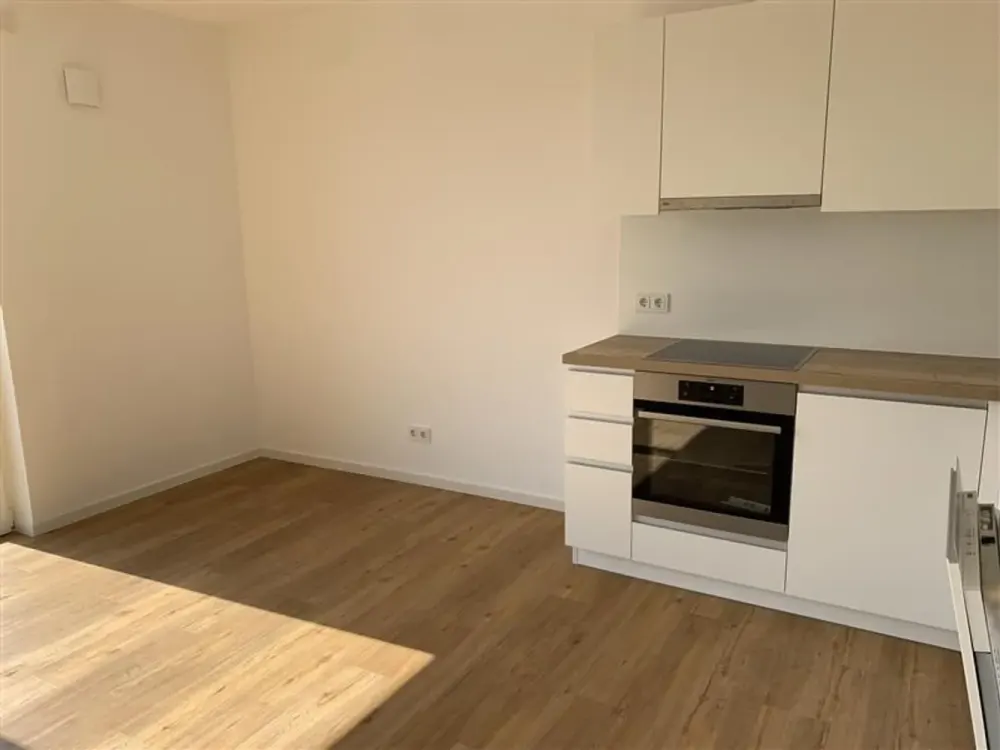 2-Room Apartment with Balcony and Built-in Kitchen on the Ground Floor