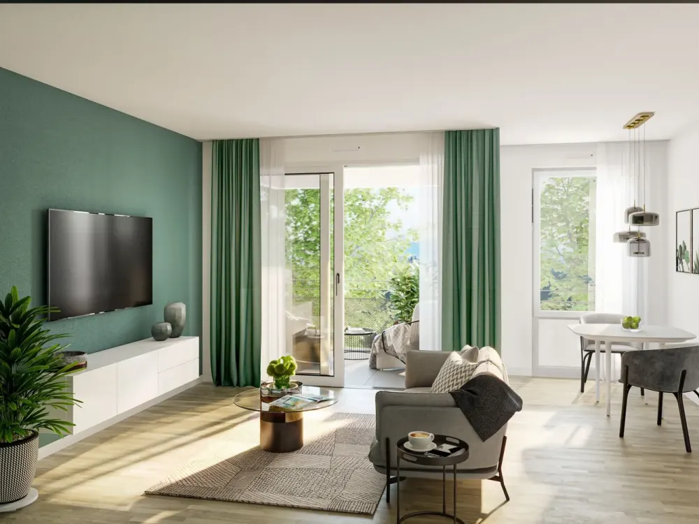 4-Zi-Wohnung mit EBK, Stellplatz und hochwertiger Ausstattung