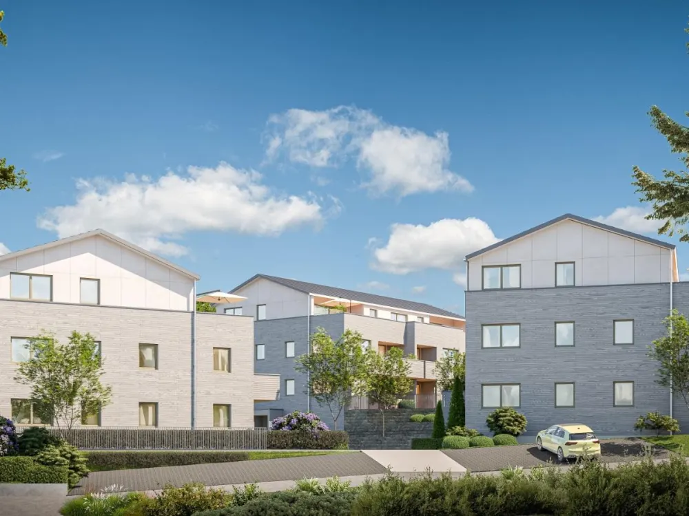 First occupancy: Penthouse apartment (3 rooms) in Kellmünz an der Iller