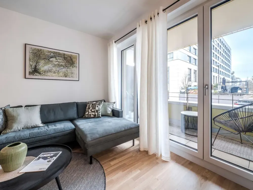 Charmante 2-Zimmer-Wohnung mit Balkon am Rebstockpark Frankfurt