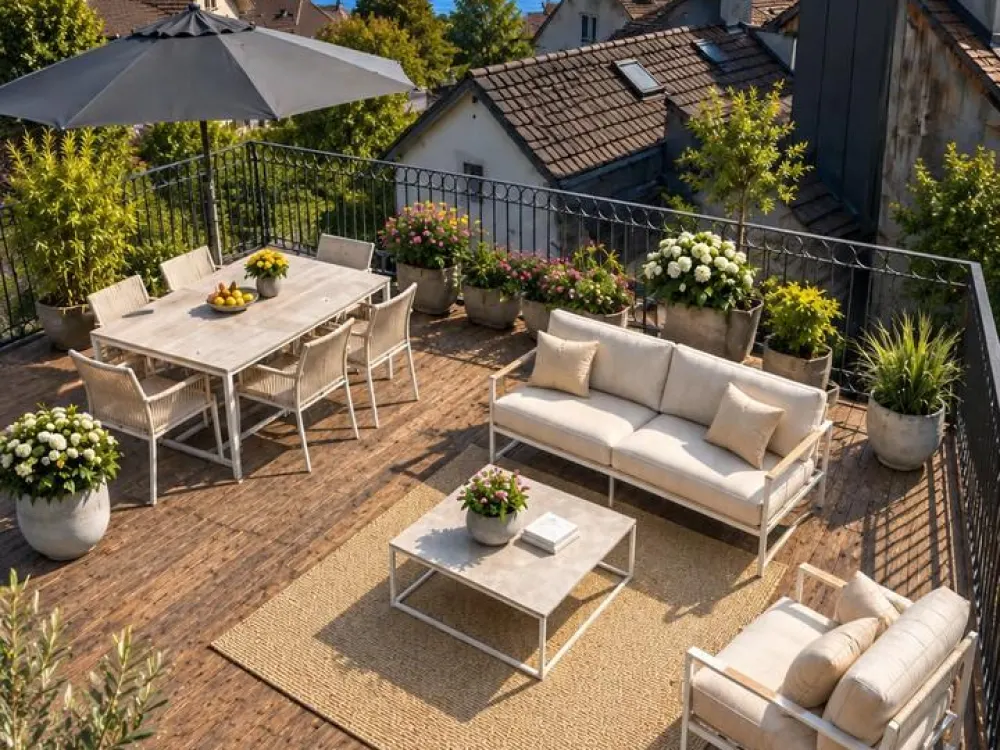 Penthouse Wohnung mit einmaliger Dachterasse und Seeblick !