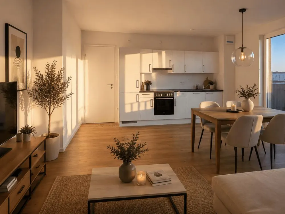 Living Above the Roofs of Berlin, Penthouse Dream with TV Tower View