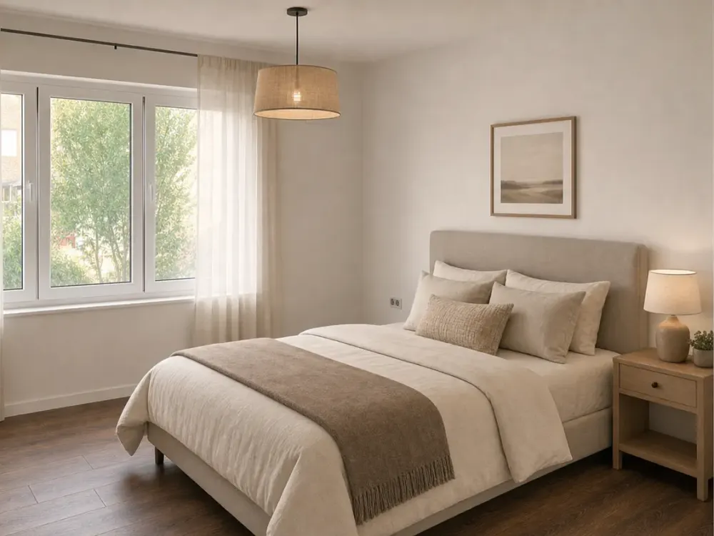 Erstbezug: Helle 3-Zimmer-Neubauwohnung mit Balkon, Appelhülsen