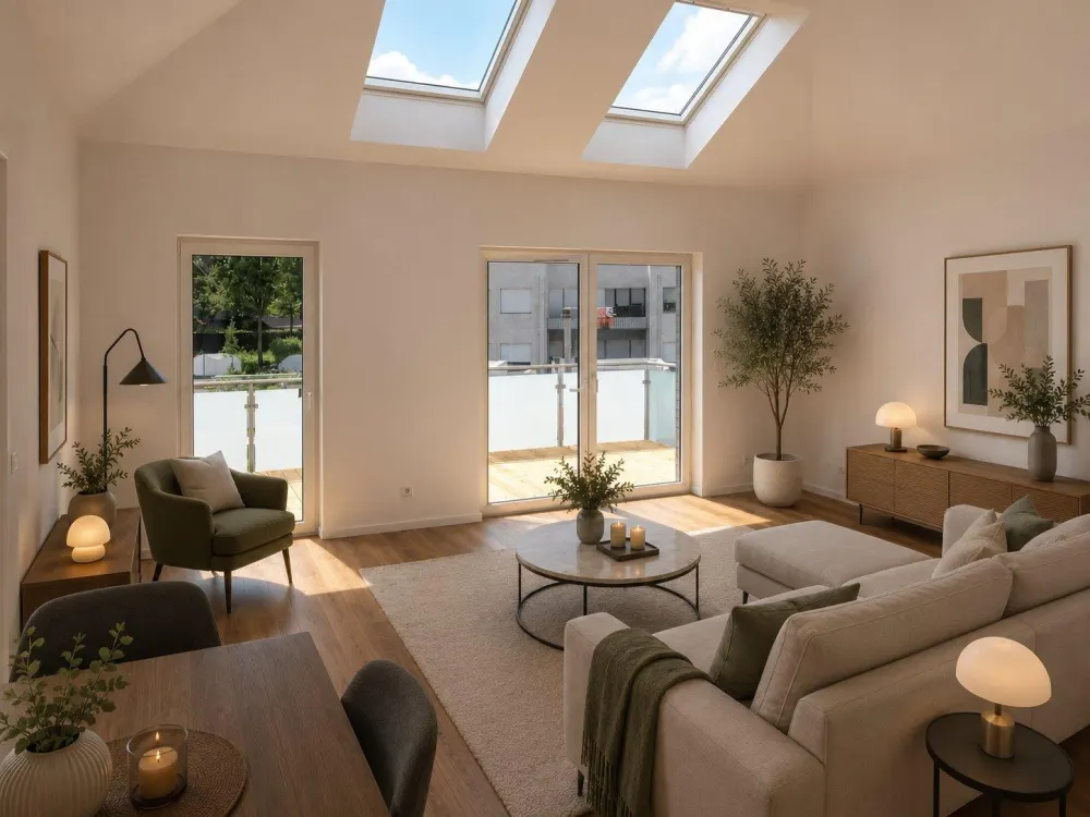 High-Quality City Villa Apartment | 110 m² | 3 Rooms | Balcony