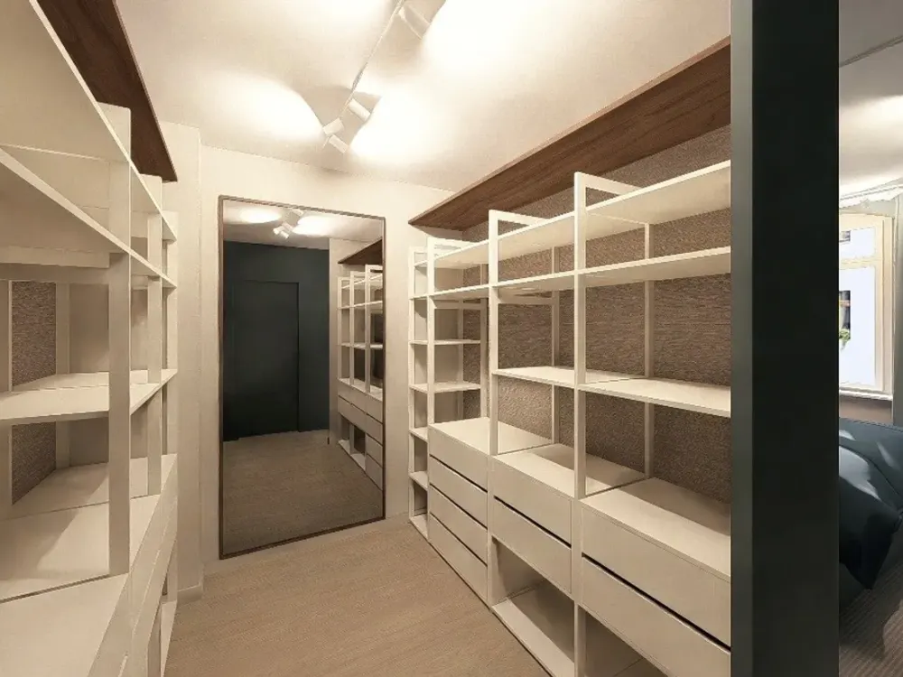 First Occupancy: Exclusive 2-Room Apartment with Built-in Kitchen for Rent!