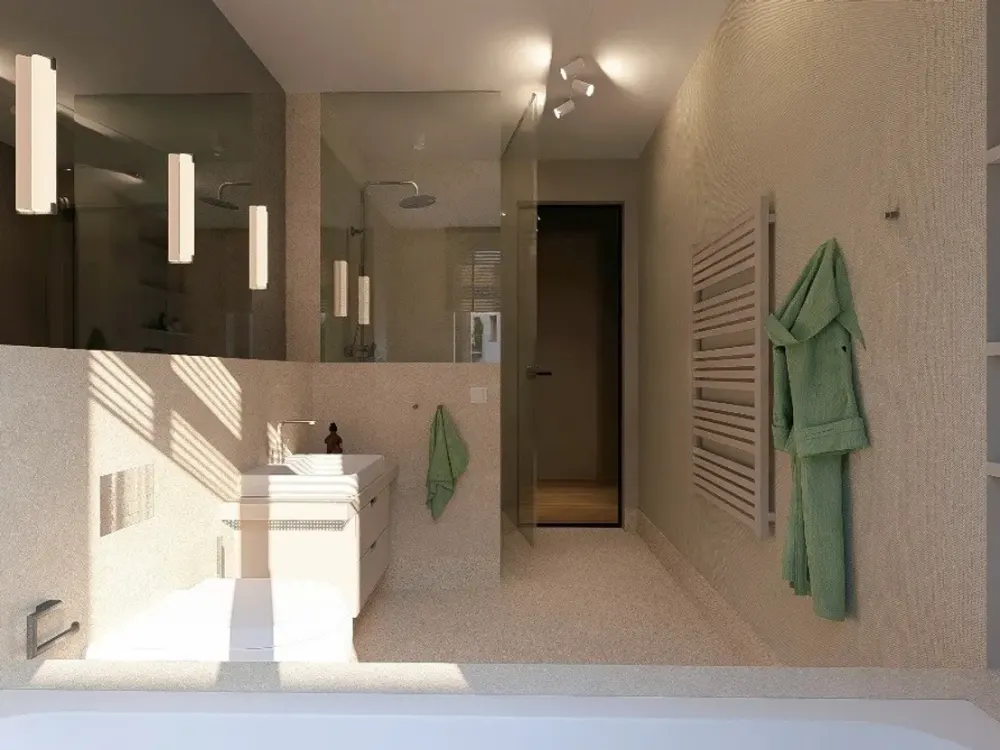 First Occupancy: Exclusive 2-Room Apartment with Built-in Kitchen for Rent!