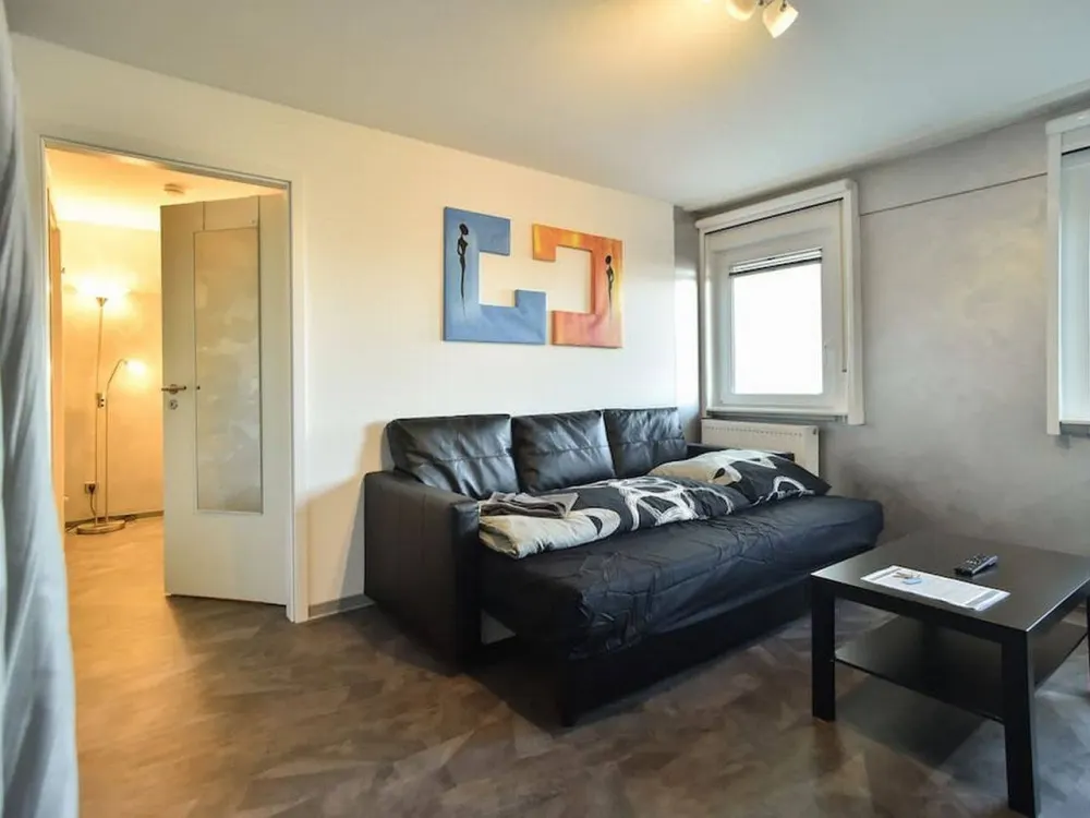 Fully Furnished and Equipped 2-Room Apartment in Prime Location with Balcony