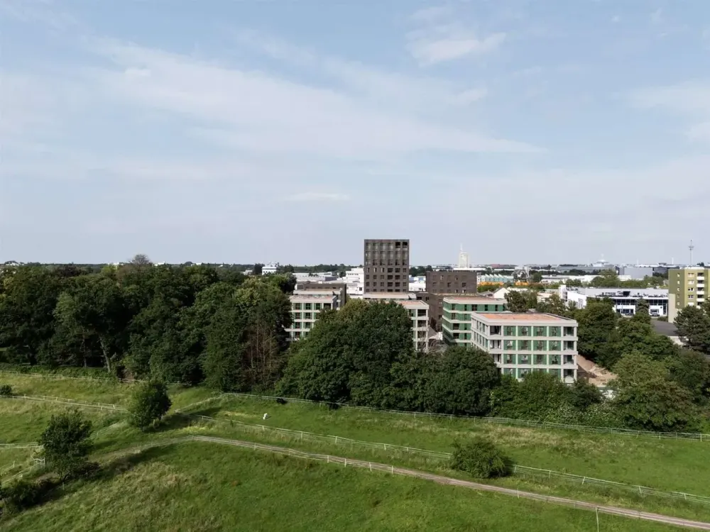 First occupancy at the nature reserve: 2-room apartment with loggia on the 2nd floor, 64.02 m²