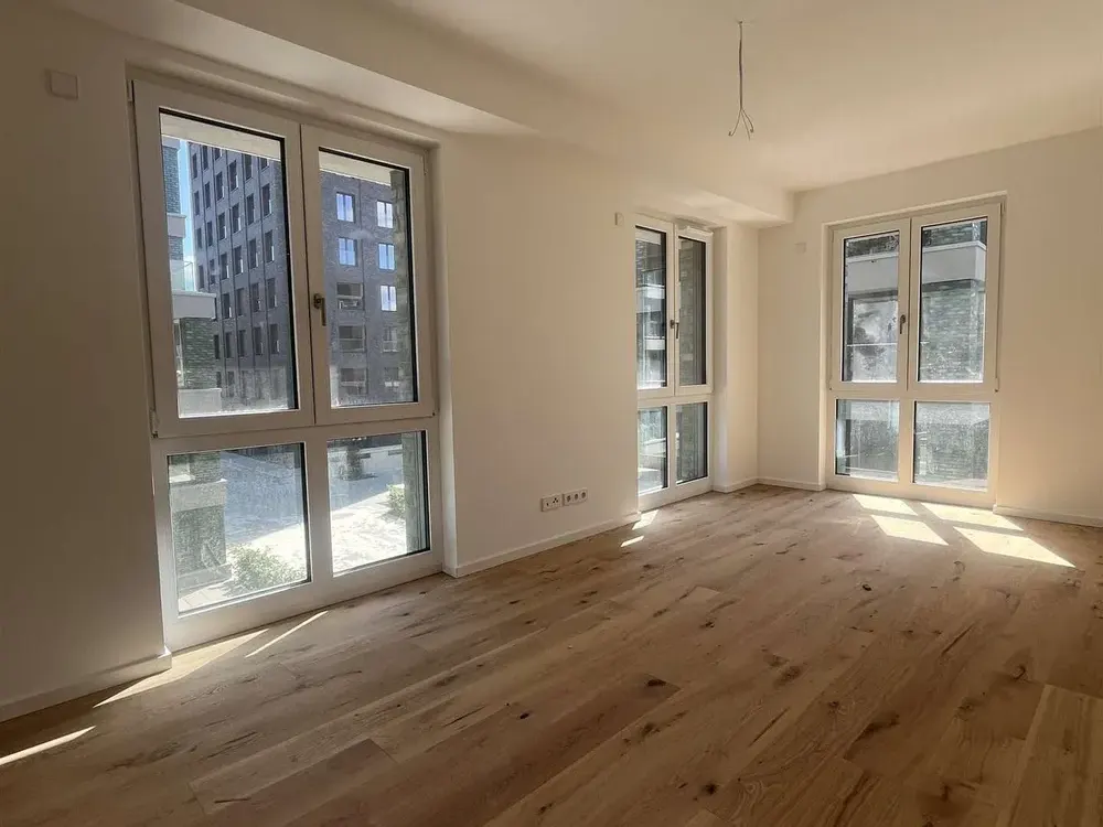 First occupancy at the nature reserve: 2-room apartment with loggia on the 2nd floor, 64.02 m²