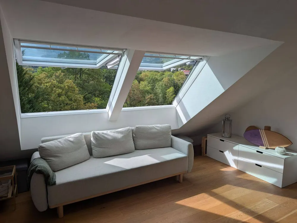 Dreamlike 4-Room Apartment on a Mid-Level with Panoramic View, 2 New Bathrooms & Expanded Loft