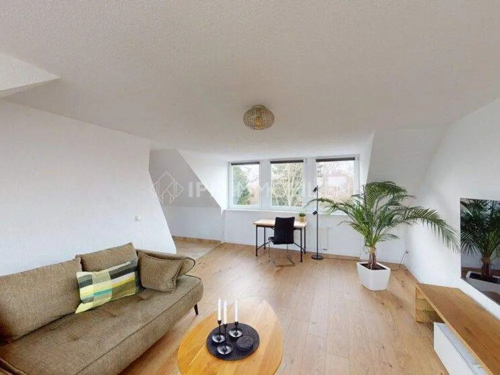 Bright Attic Apartment with Loft Character