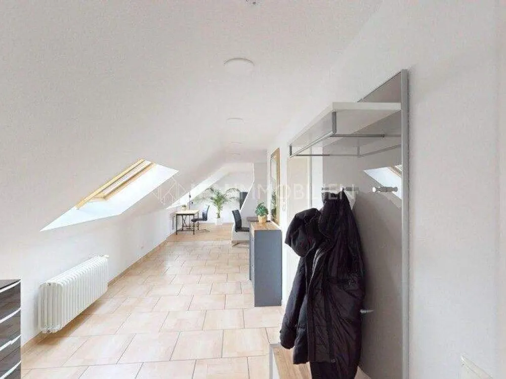 Bright Attic Apartment with Loft Character