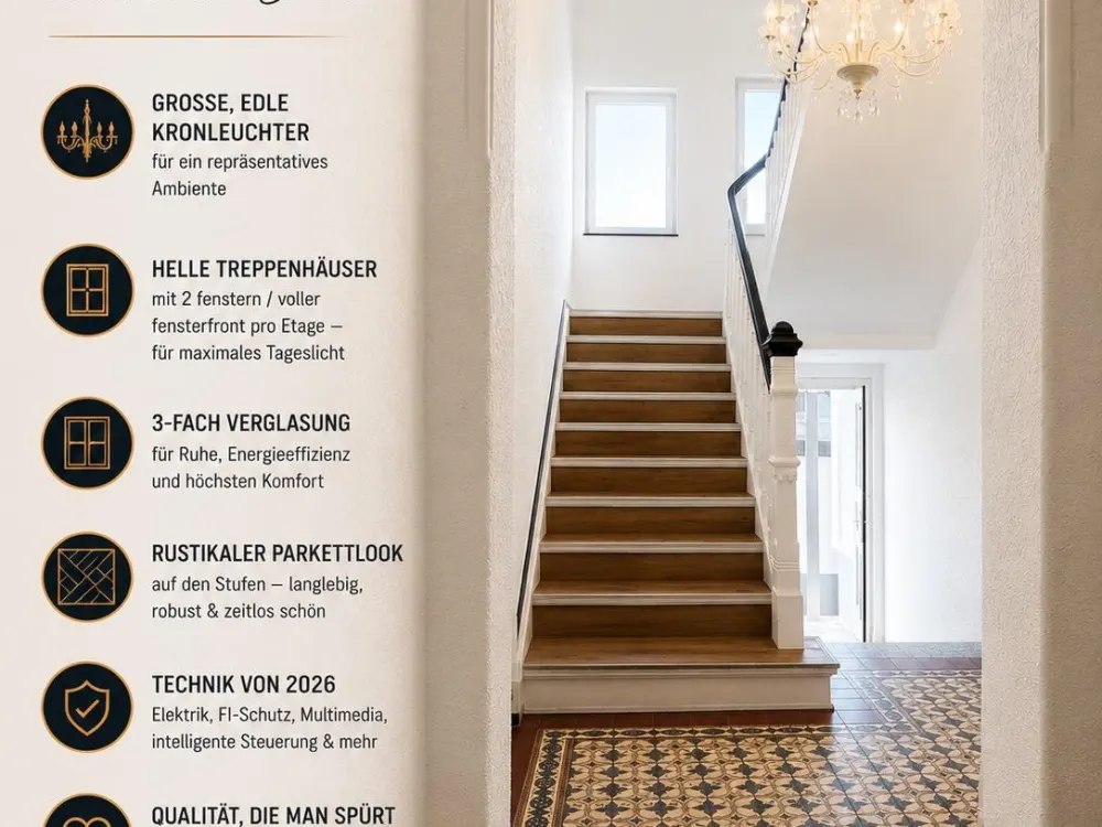+++ 15 min to Ddorf/Köln, SG OHLIGS PREMIUM, 4 rooms, balcony, ~120m