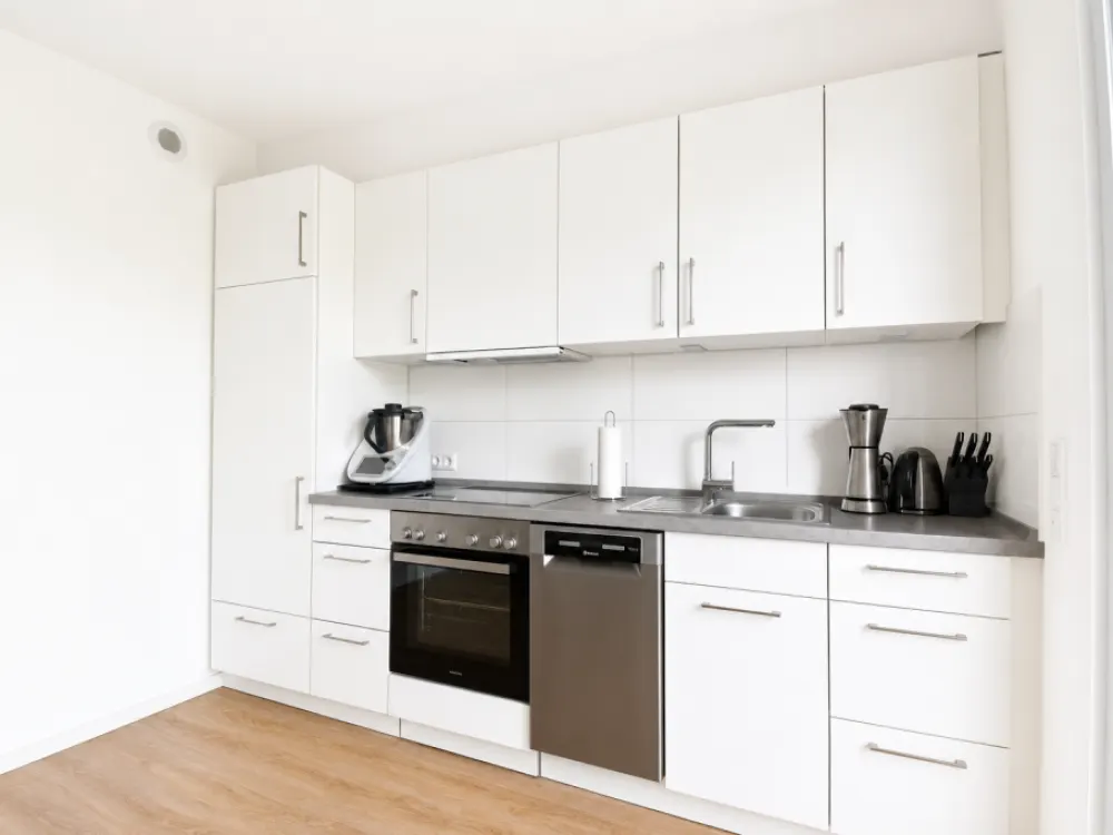 In idyllic location: "Modern 2-room new-build apartment in Hamburg-Kirchwerder"