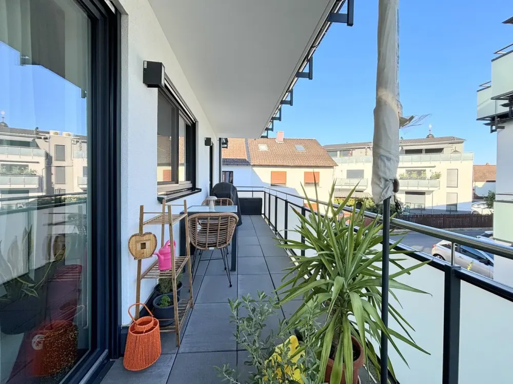 Moderne 2-Zimmer Wohnung in Froschhausen
