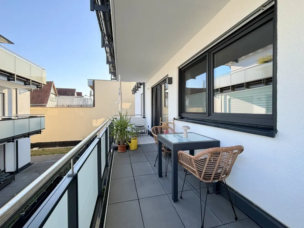 Moderne 2-Zimmer Wohnung in Froschhausen