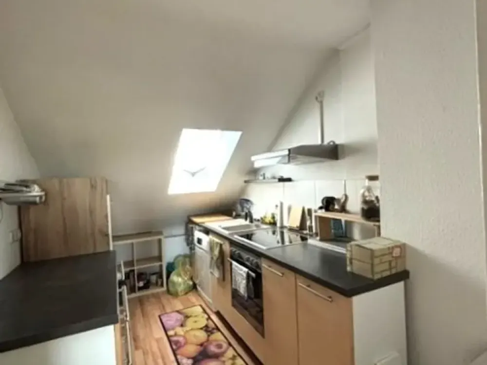 With Wonderful Distant View: 3-Room Apartment in Kassel-Jungfernkopf