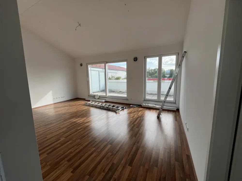 3-Zi DG-Penthouse + Lift in die Wohnung + lichtdurchflutet + 2 große Dachterrassen