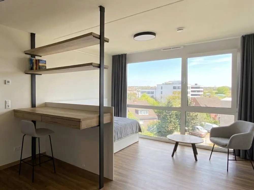 Furnished 1-Room Apartment in Münster for Rent | Wentzel Dr.