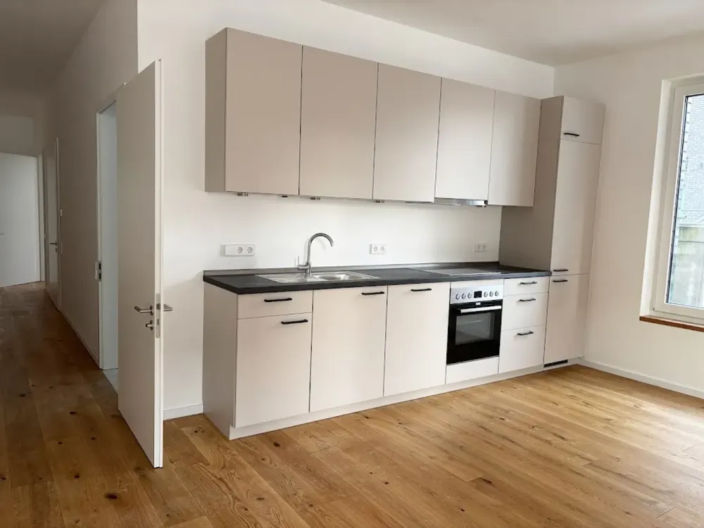 Wheelchair-Accessible Living, Modern 3-Room Apartment with Terrace, Fitted Kitchen, Daylight Bathroom