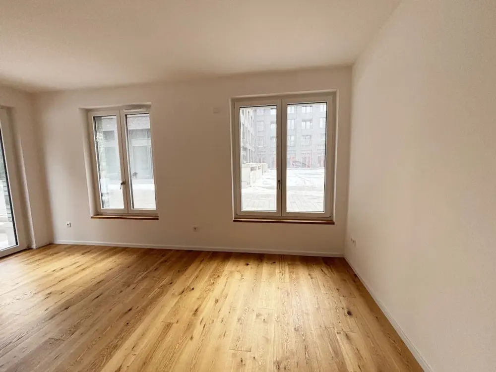 Wheelchair-Accessible Living, Modern 3-Room Apartment with Terrace, Fitted Kitchen, Daylight Bathroom