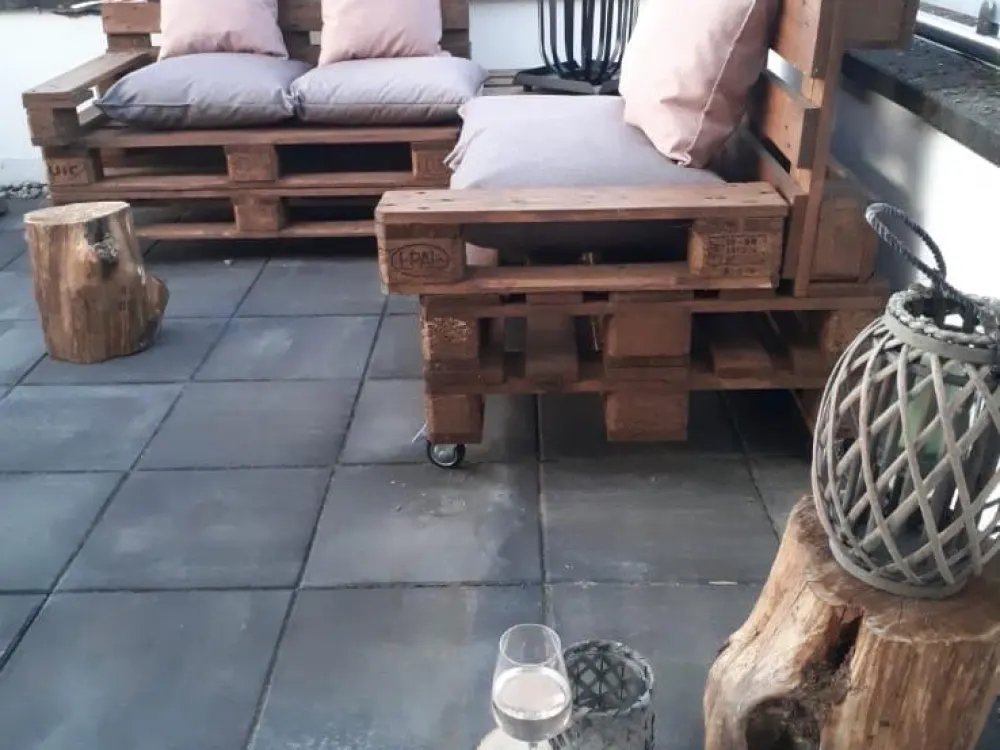 Saarbrücken-Güdingen 2-room apartment with large terrace