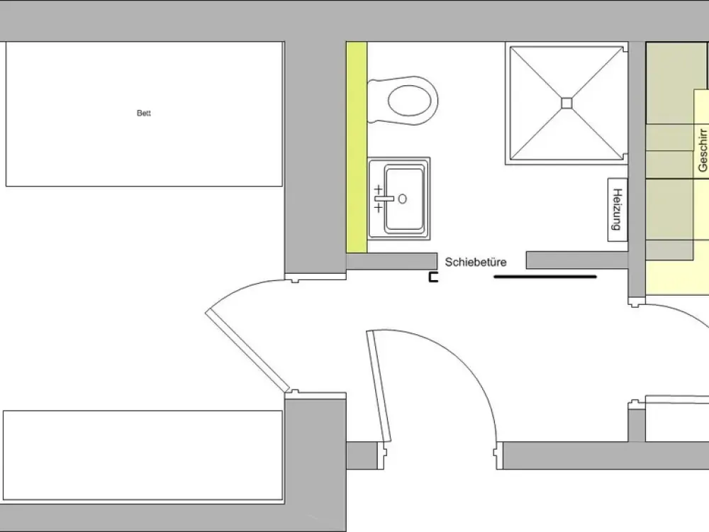 Practical 1-Room Apartment in Düsseldorf