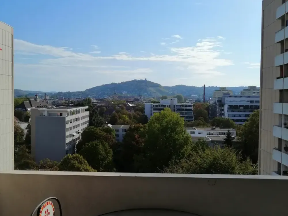 Comfortable 1-Room Apartment with View of Turmberg
