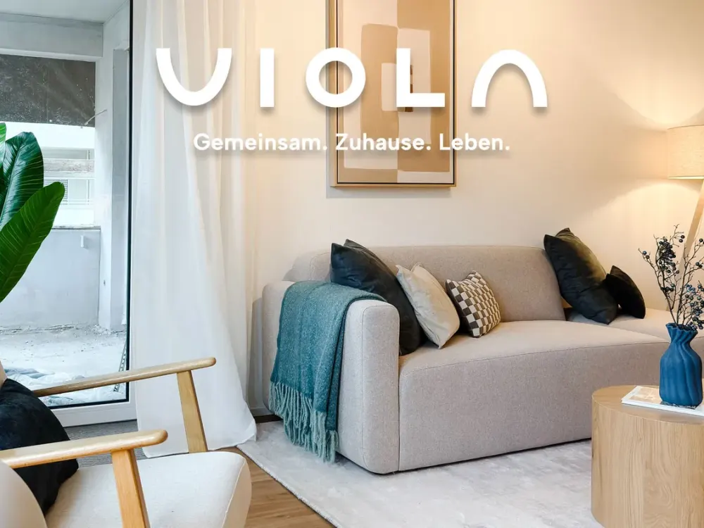 2-Zimmerwohnung mit Blick in den Gartenhof - Seniorenwohnung