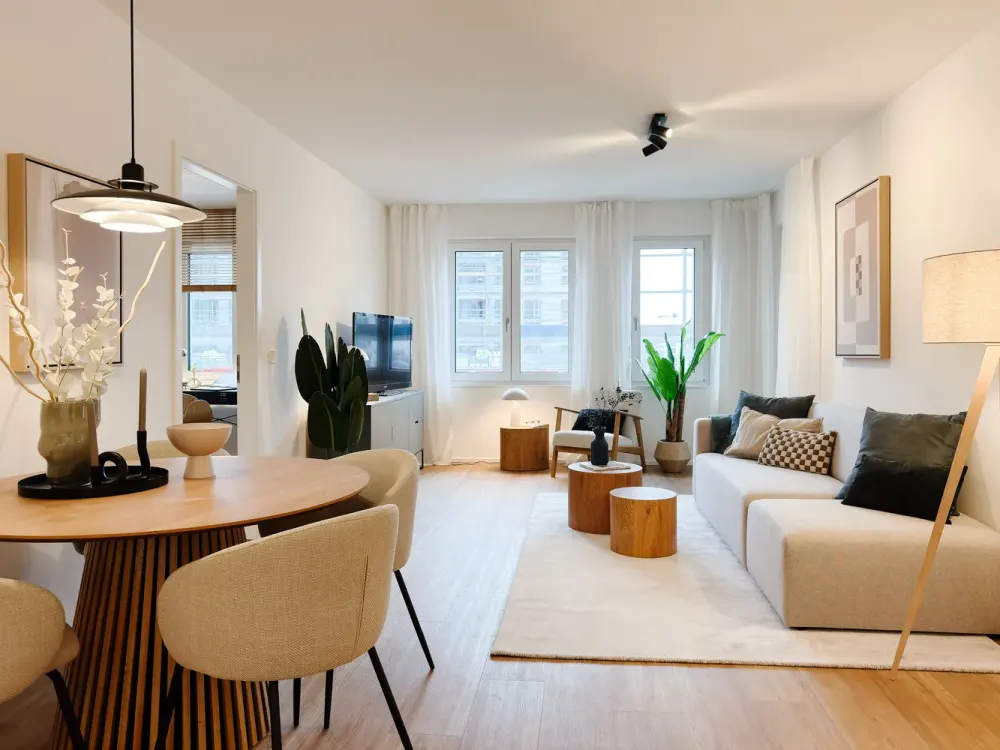 2-Zimmerwohnung mit Blick in den Gartenhof - Seniorenwohnung